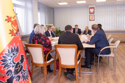 Spotkanie w sprawie przebiegu Kolei Dużych Prędkości