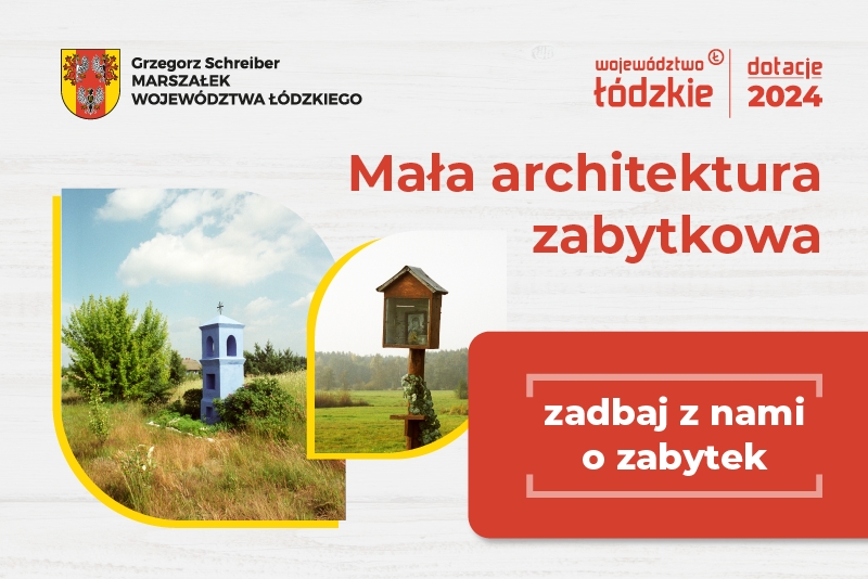 Lista rankingowa zgłoszeń w konkursie „Mała architektura zabytkowa” na prace w 2024 roku