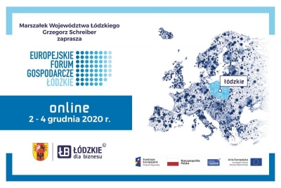 Zapraszamy na Europejskie Forum Gospodarcze - Łódzkie 2020