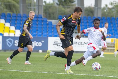 Piłka nożna. Wielki show Widzewa. Łodzianie rozbili Jagiellonię Białystok