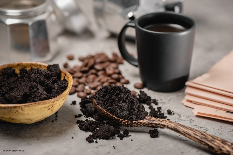 Fusy z kawy jako surowiec do produkcji materiałów budowlanych