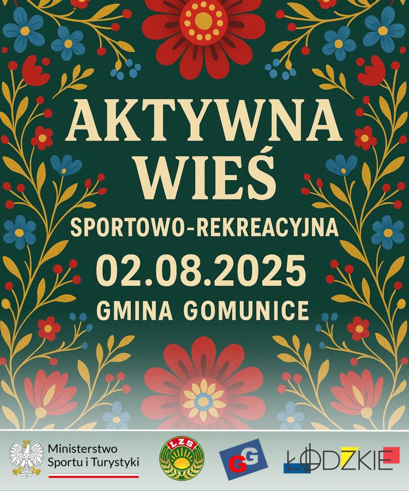 Aktywna Wieś na Święcie Miodu w Gomunicach – sport, tradycja i smak!