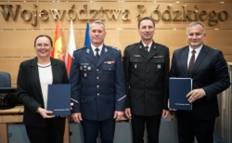 Łódzkie ramię w ramię z policją i strażakami